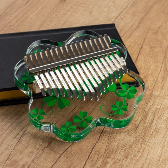 Калімба Hluru Huashu KHSA17 Acrylic Shamrock