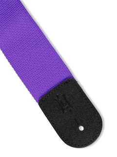 Levy’s M8POLY-PRP Single Tone Solid Colored Poly Series (Purple)