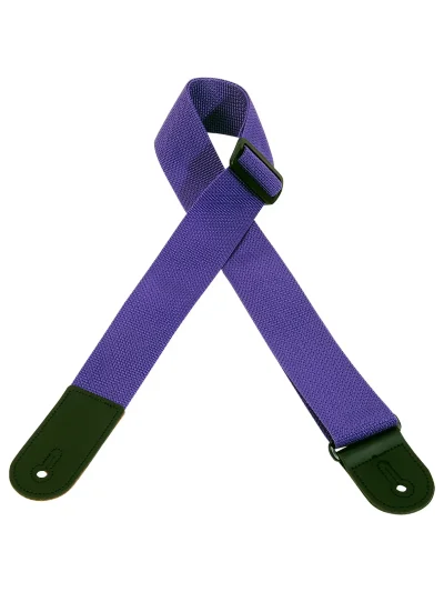 Ремінь для гітари Levy’s M8POLY-PRP Single Tone Solid Colored Poly Series (Purple)