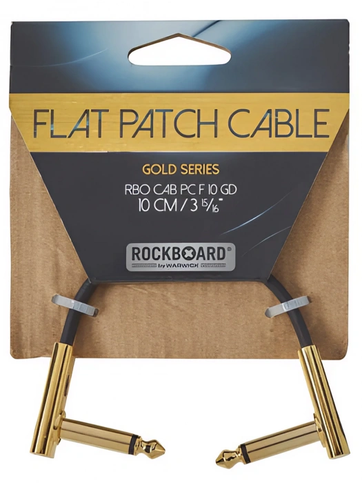 RockBoard Gold Series Flat Patch Cable (10 cm)