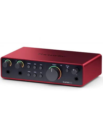 Аудіоінтерфейс Focusrite Scarlett 2i2 4th Gen