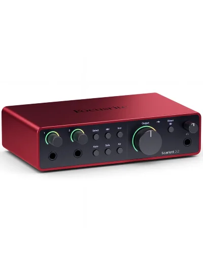 Аудіоінтерфейс Focusrite Scarlett 2i2 4th Gen
