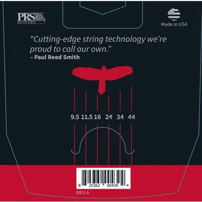 Струни PRS Signature Custom Light Guitar Strings 9.5-44