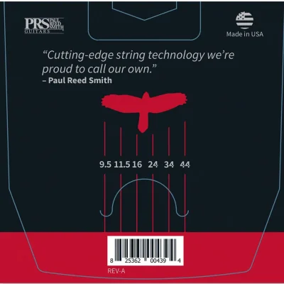Струни PRS Signature Custom Light Guitar Strings 9.5-44