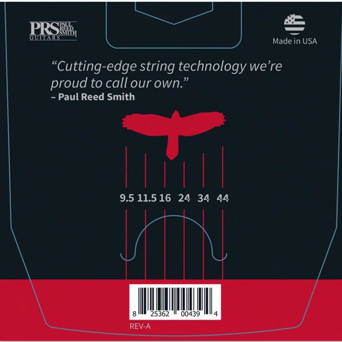 PRS Signature Custom Light Guitar Strings 9.5-44