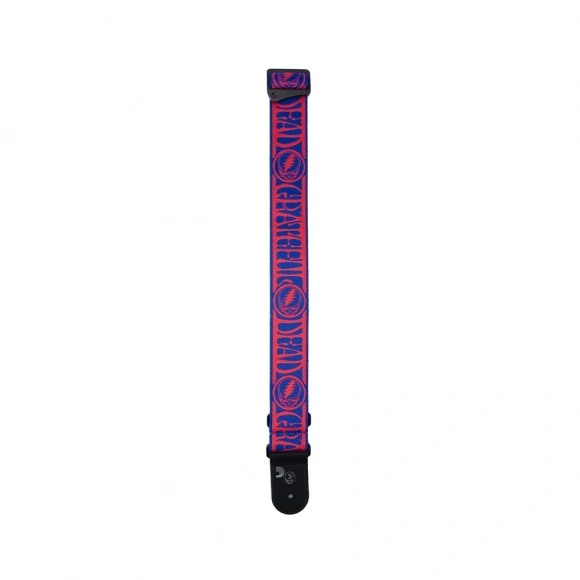 Ремінь для гітари D'Addario 50GD00 Grateful Dead Guitar Strap - Steal Your Face Red/Blue Ремінь для гітари D'Addario 50GD00 Grateful Dead Guitar Strap - Steal Your Face Red/Blue