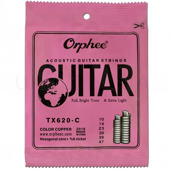 Струни Orphee TX620-C Color Bronze 10-47