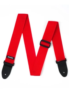 Dunlop D0701RD Poly Red Strap