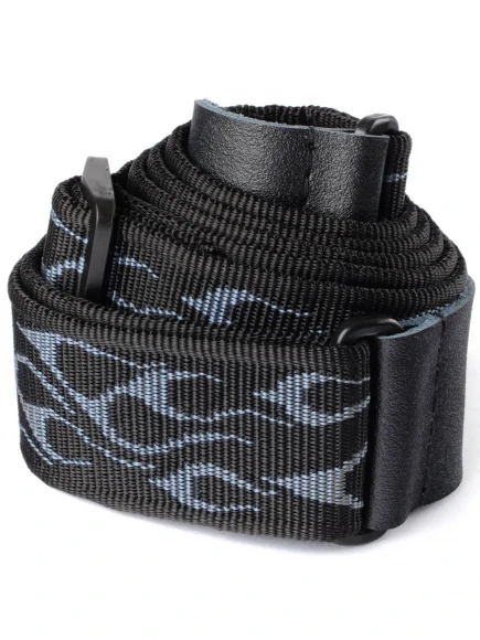 Ремень для гитари Dunlop D3811GY Classic Flambe Gray Strap