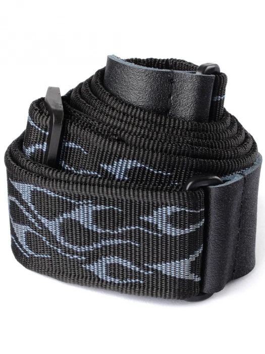 Ремінь для гітари Ремінь для гітари Dunlop D3811GY Classic Flambe Gray Strap