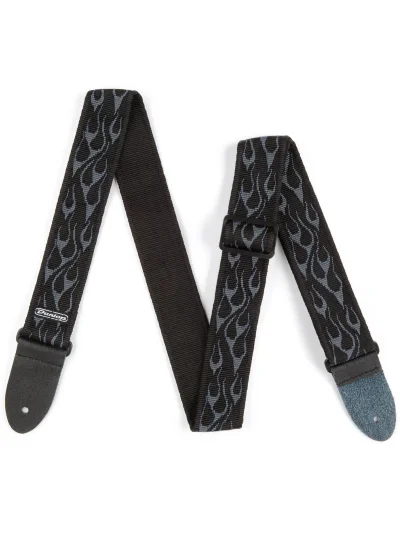 Ремінь для гітари Dunlop D3811GY Classic Flambe Gray Strap