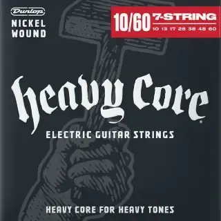Dunlop DHCN10607 Heavy Core Electric Guitar Strings 10-60