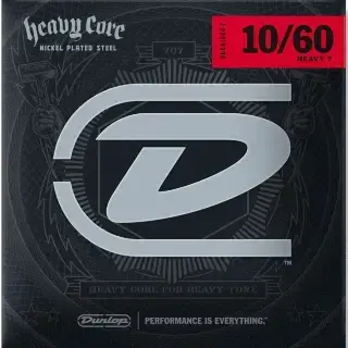 Dunlop DHCN10607 Heavy Core Electric Guitar Strings 10-60