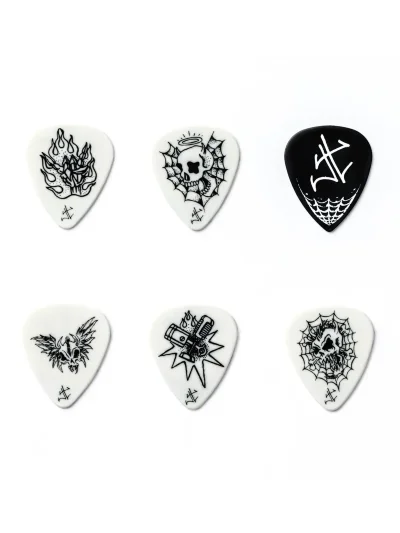 Набір медіаторів Dunlop JPH01T088 James Hetfield Pick Tin 0.88mm