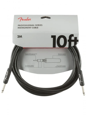 Fender Cable Professional Series 10&#039; Black