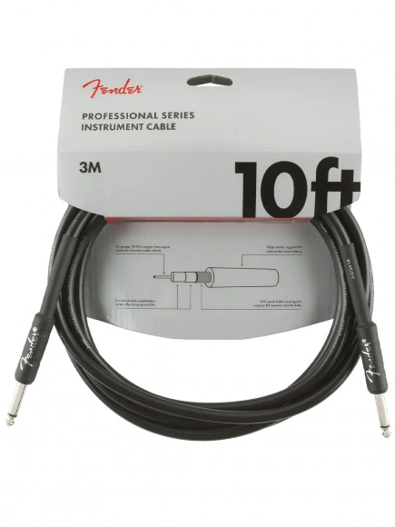 Кабель Fender Cable Professional Series 10' Black