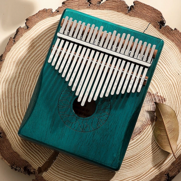Калимба Hluru Huashu KHD21 Lotus Mahogany Blue (21 нота, красное дерево) Калимба Hluru Huashu KHD21 Lotus Mahogany Blue (21 нота, красное дерево)