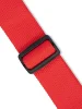 Ремінь для гітари Levy’s M8POLY-RED Single Tone Solid Colored Poly Series (Red)