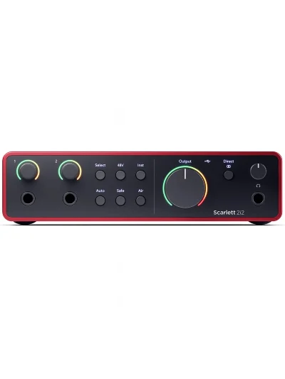 Аудіоінтерфейс Focusrite Scarlett 2i2 Studio 4th Gen