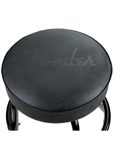 Стілець Fender 30" Embossed Black Logo Barstool Black