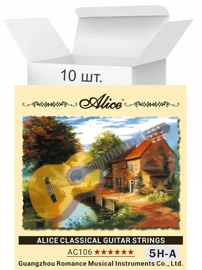 Струна Alice AC106H-5 Hard (набір 10шт)
