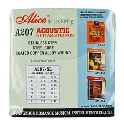 Струни Alice A207SL Copper 11-52
