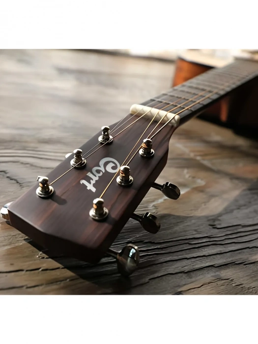 Електро-акустична гітара Електро-акустична гітара Cort Little CJ Blackwood (Open Pore Light Burst)