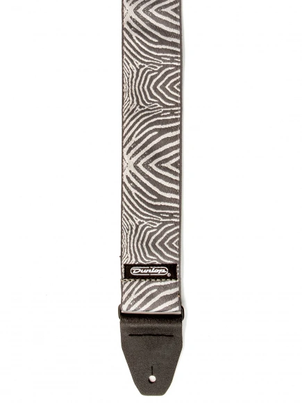 Ремінь для гітари Dunlop D6722 Jacquard Zebra Cadabra Strap Ремінь для гітари Dunlop D6722 Jacquard Zebra Cadabra Strap
