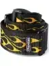 Ремінь для гітари Dunlop D3811OY Classic Flambe Orange/Yellow Strap