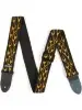 Ремінь для гітари Dunlop D3811OY Classic Flambe Orange/Yellow Strap