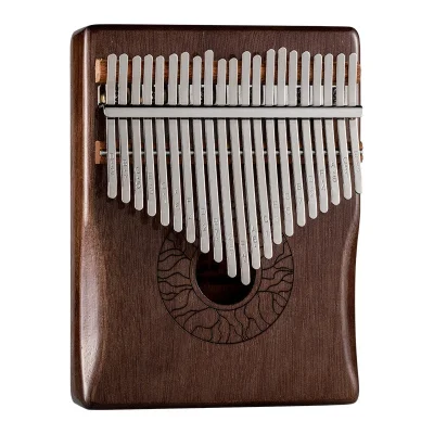 Калімба Hluru Huashu KHD21 Lotus Mahogany Brown (21 нота, червоне дерево)
