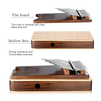 Калімба Hluru KZ21 Black Walnut
