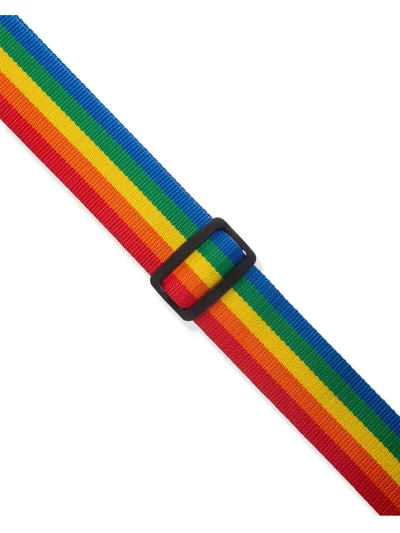 Ремінь для гітари Levy’s M8POLY-RNB Single Tone Solid Colored Poly Series (Rainbow)