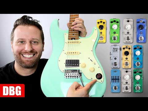 Електрогітара Електрогітара Mooer GTRS Standard S801 (Surf Green)