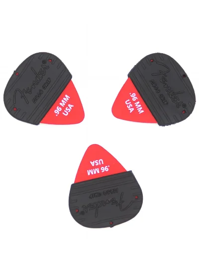 Набір медіаторів Fender Mojo Grip 3 PK Delrin .96 (3 шт)