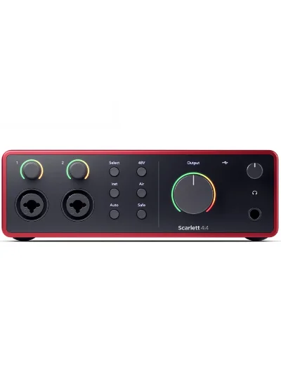 Аудіоінтерфейс Focusrite Scarlett 4i4 4th Gen