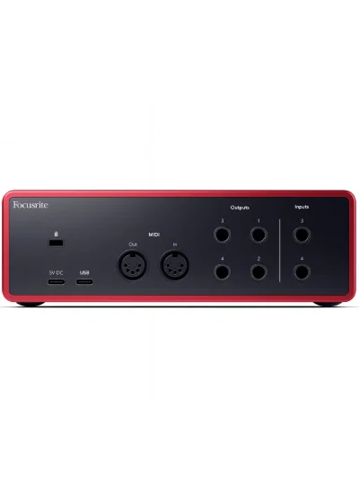 Аудіоінтерфейс Focusrite Scarlett 4i4 4th Gen