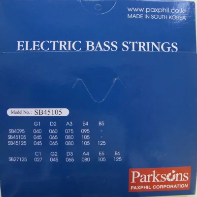 Струни Parksons SB45105 Electric Bass 45-105