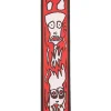 Ремінь для гітари D'Addario 50JS02 Joe Satrani Woven Guitar Strap (Up in Flames)