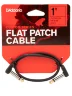Патч-кабель D'Addario PW-FPRR-01 Custom Series Flat Patch Cable (30cm)