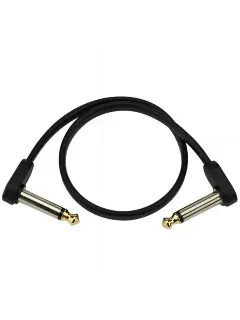 D'Addario PW-FPRR-01 Custom Series Flat Patch Cable (30cm)