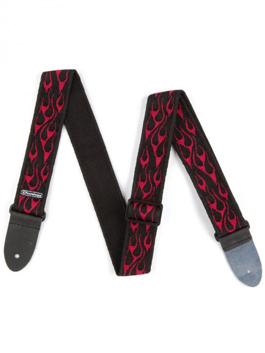 Dunlop D3811RD Classic Flambe Red Strap