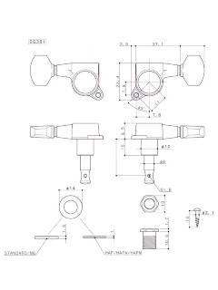 Gotoh SG381-07-R/WS02 C