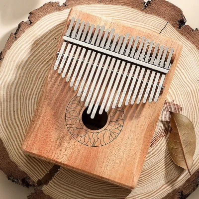 Калімба Hluru Huashu KHD21 Lotus Mahogany Natural (21 нота, червоне дерево)