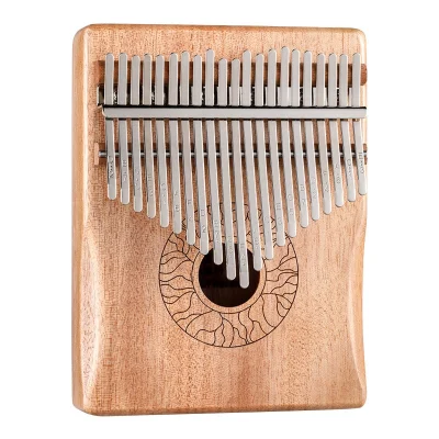 Калімба Hluru Huashu KHD21 Lotus Mahogany Natural (21 нота, червоне дерево)