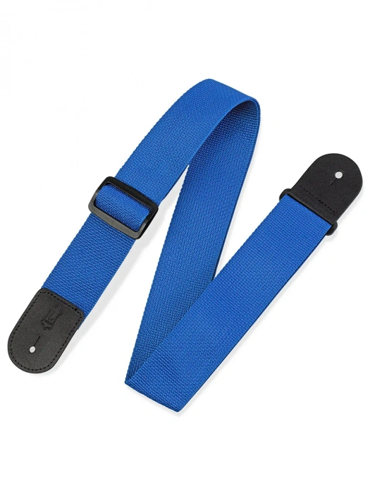 Ремінь для гітари Ремінь для гітари Levy’s M8POLY-ROY Single Tone Solid Colored Poly Series (Royal Blue)
