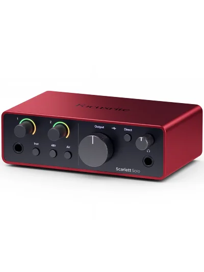 Аудіоінтерфейс Focusrite Scarlett Solo 4th Gen