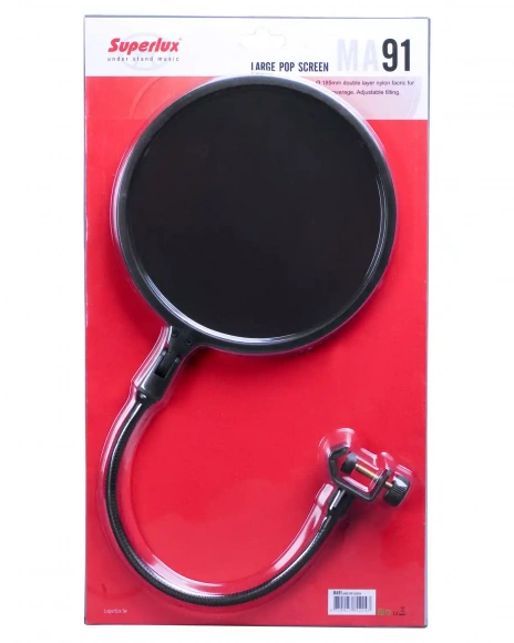 Поп-фільтр Superlux MA91B Поп-фільтр Superlux MA91B