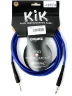 Інструментальний кабель Klotz KIK Instrument Cable Blue 3 m
