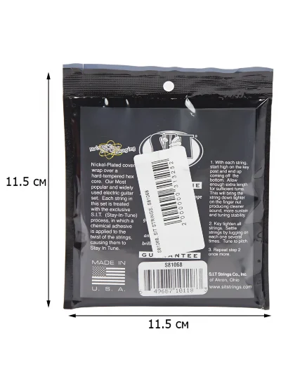 Струни SIT Strings S81068